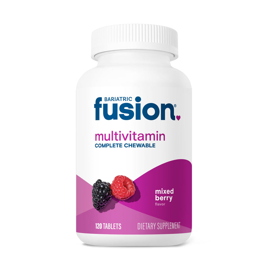 Bariatric Fusion Complete Chewable Bariatric Multivitamin, Mixed Berry, 120 Count