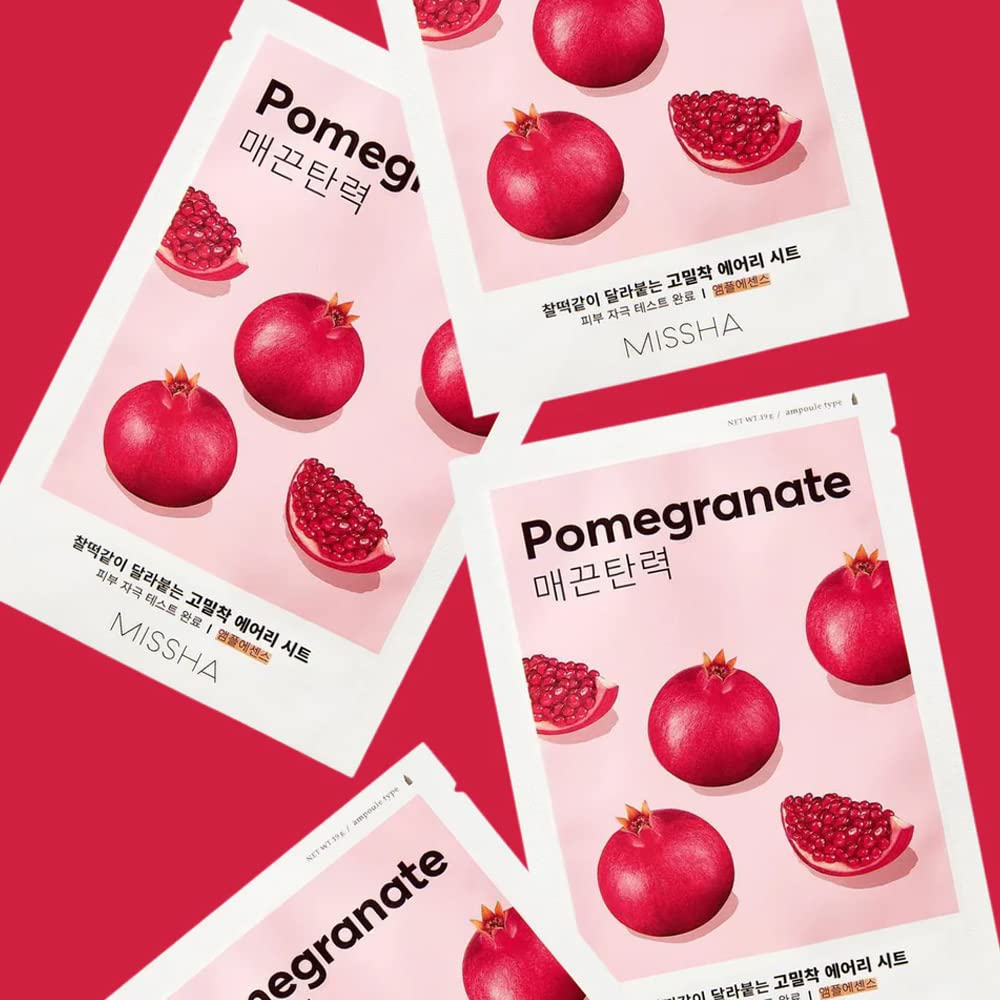 Missha Airy Fit Sheet Mask, Pomegranate