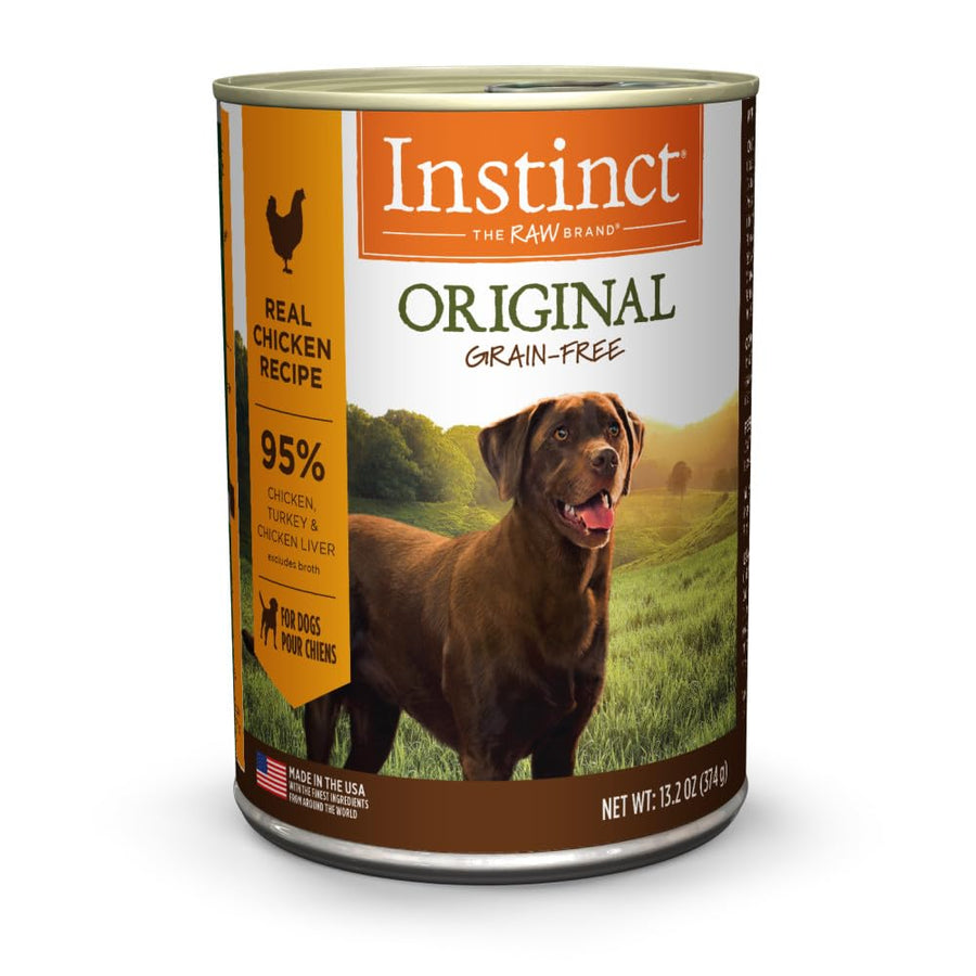 INSTINCT Original Real Chicken Recipe Wet Dog Food, 6 Count