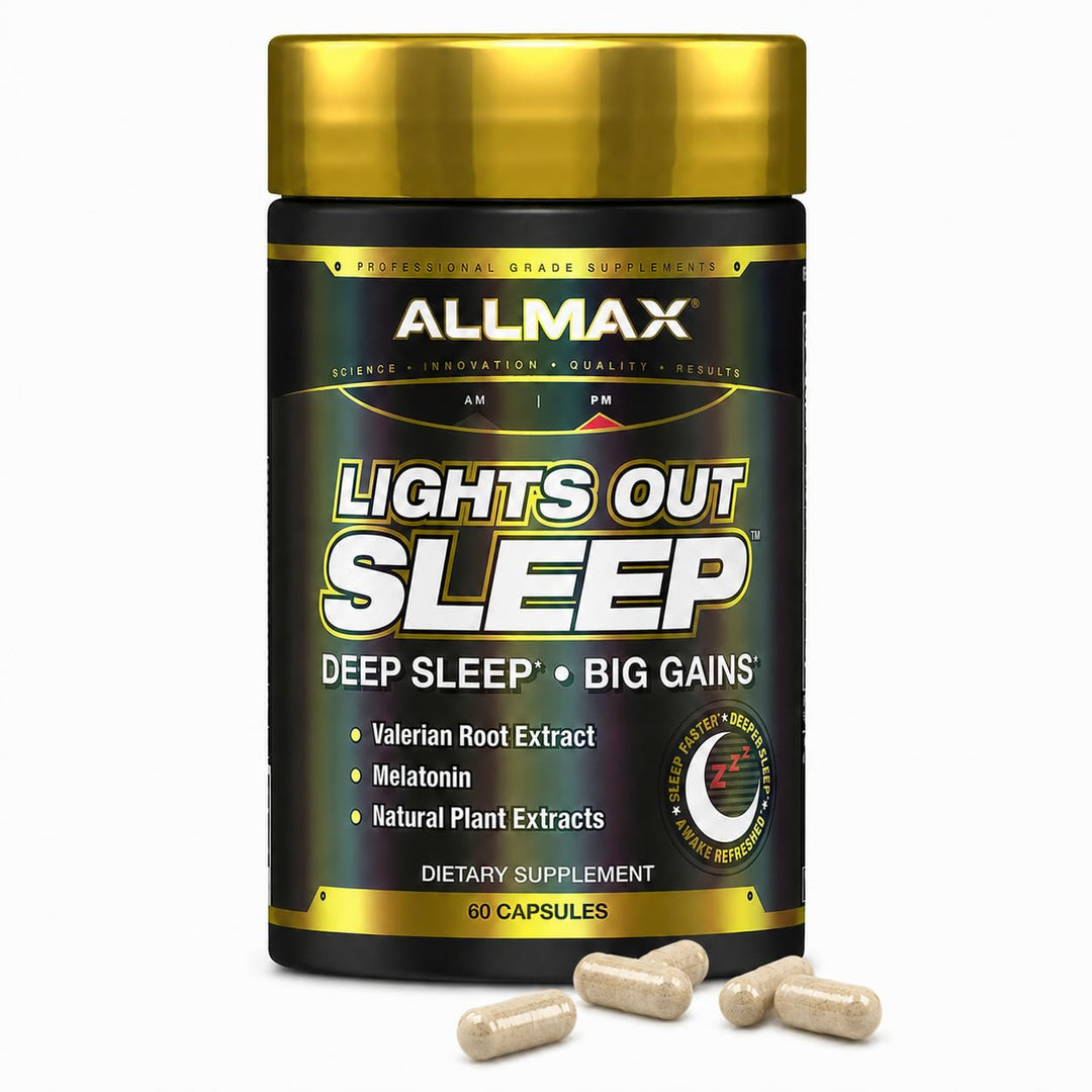 ALLMAX Lights Out Sleep, 60 Count