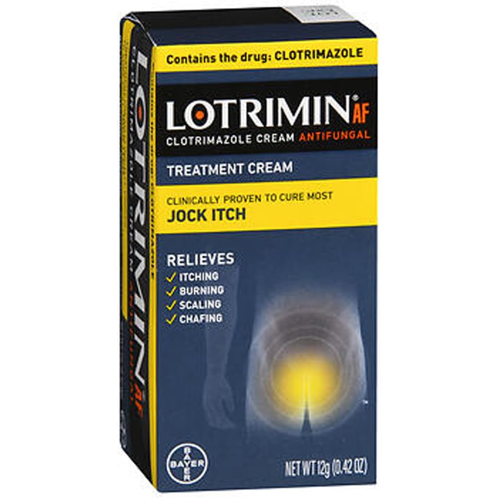 LOTRIMIN AF Antifungal Cream, Clotrimazole 1%, 12 g