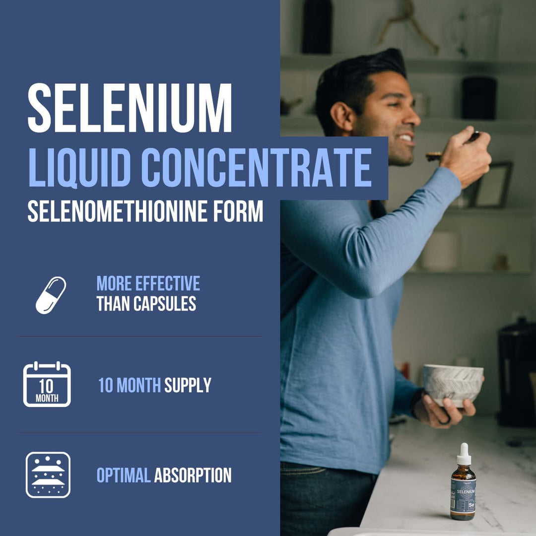Triquetra Health Selenium Liquid Concentrate, 200 mcg, 2 oz