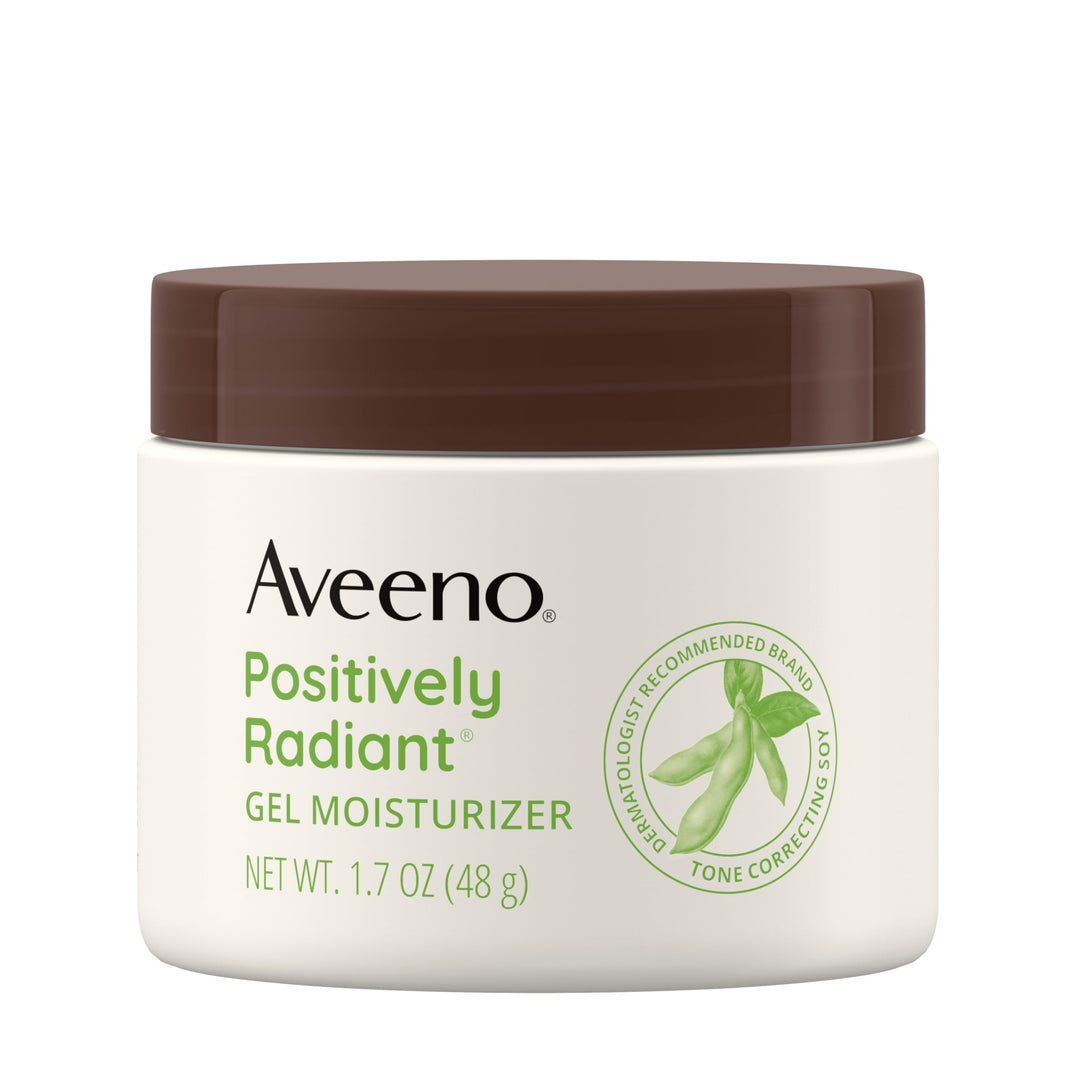 Aveeno Positively Radiant Daily Gel Facial Moisturizer, 1.7 oz