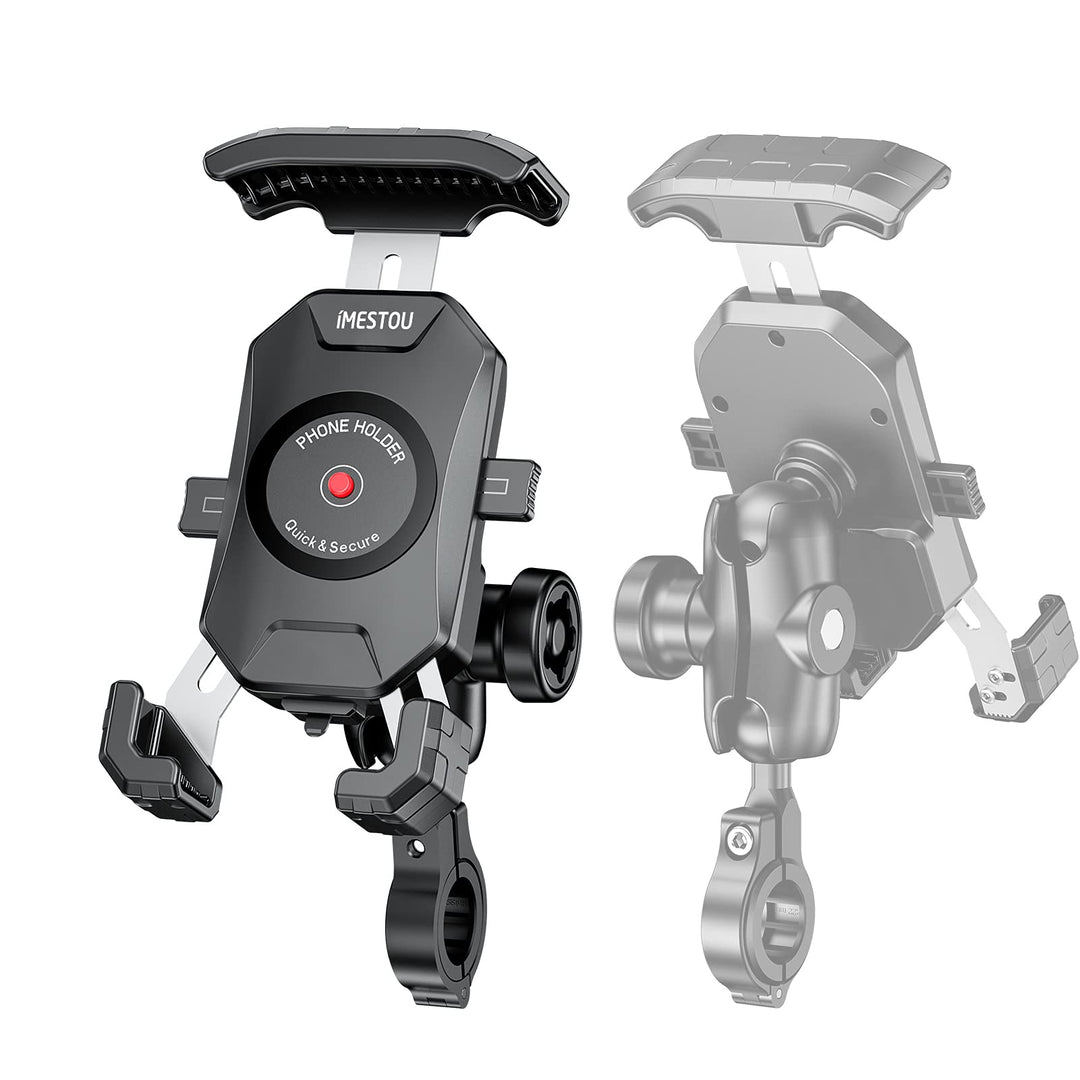 iMESTOU Motorcycle Phone Holder, Handlebar Mount