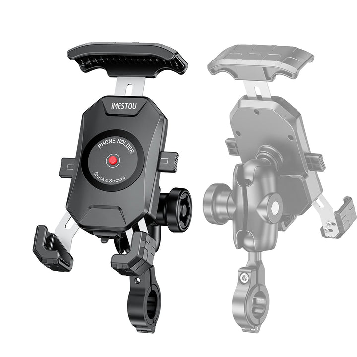 iMESTOU Motorcycle Phone Holder, Handlebar Mount