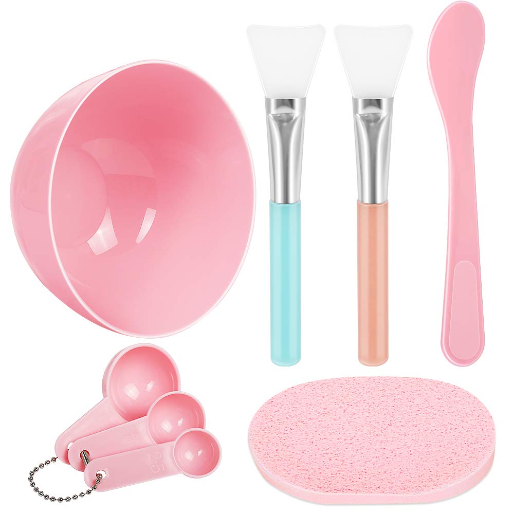 Teenitor Facemask Mixing Tool Set, Pink, 8 Count, Pack of 8