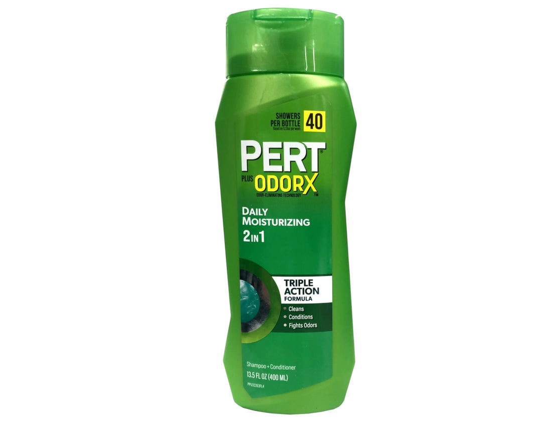 Pert Plus 2-in-1 Shampoo And Conditioner, Normal Hair, 13.5 fl oz, Pack of 2
