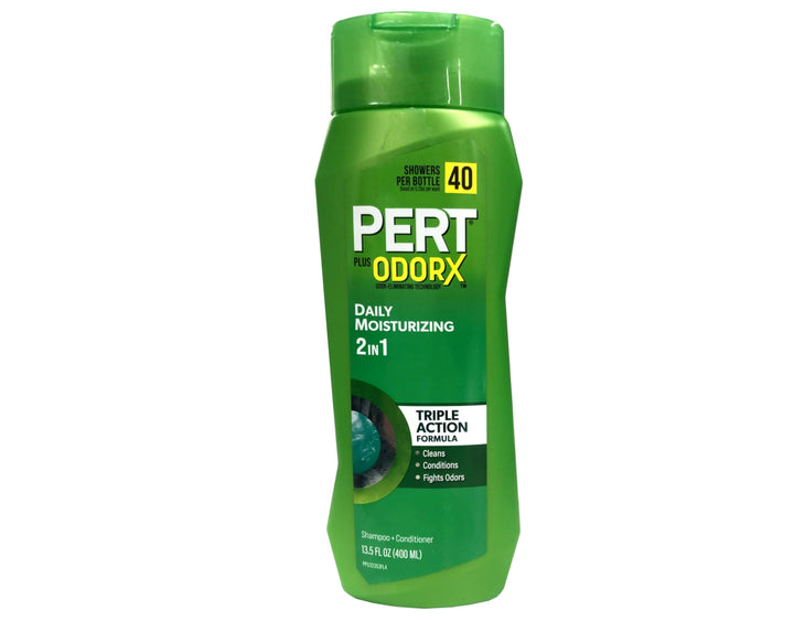 Pert Plus 2-in-1 Shampoo And Conditioner, Normal Hair, 13.5 fl oz, Pack of 2