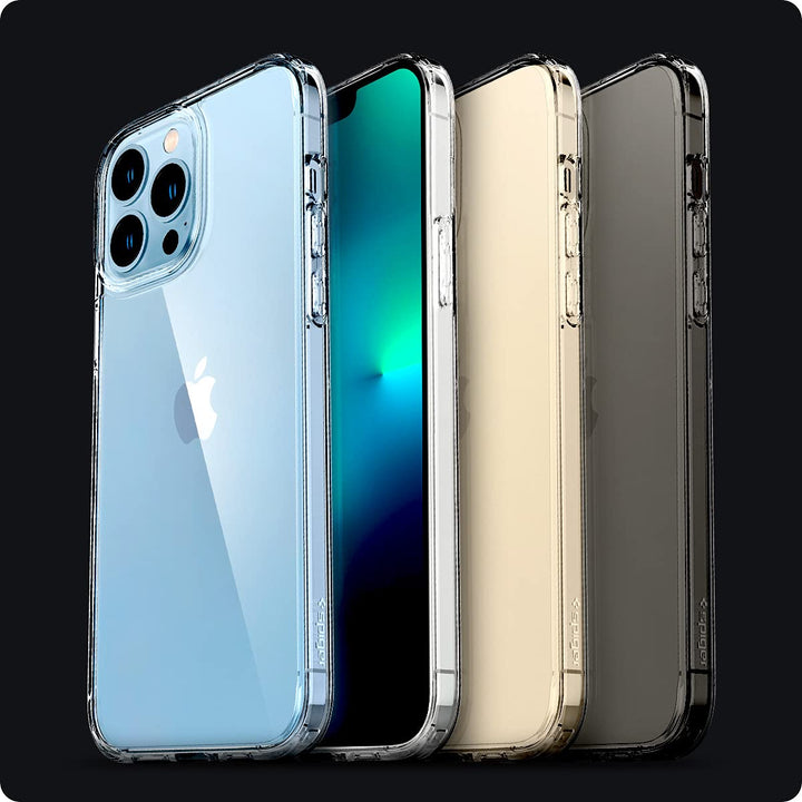 Spigen Ultra Hybrid Case, Crystal Clear, iPhone 13 Pro Max