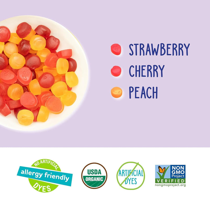 YumEarth Organic Fruit Snacks, Fruit Flavored, 5 Count