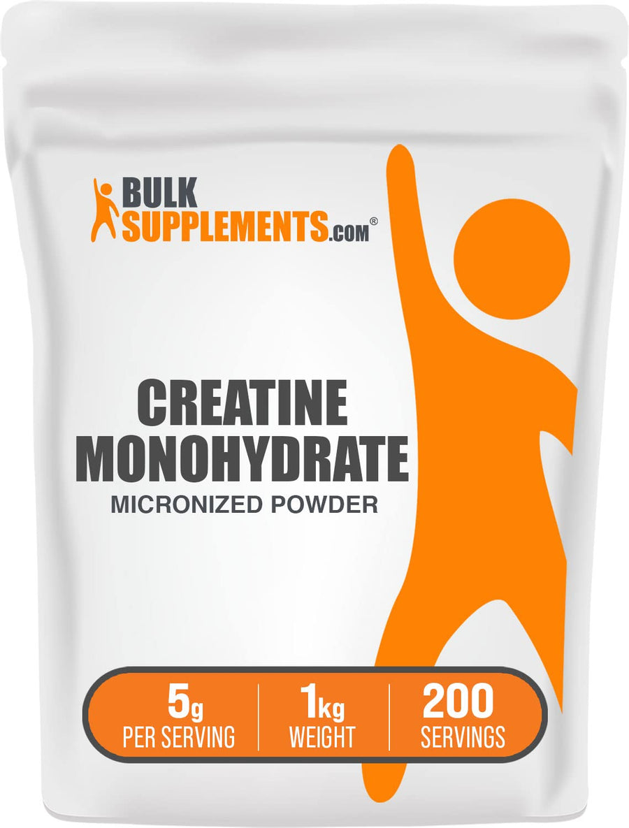 BulkSupplements Creatine Monohydrate Micronized, 1 kg
