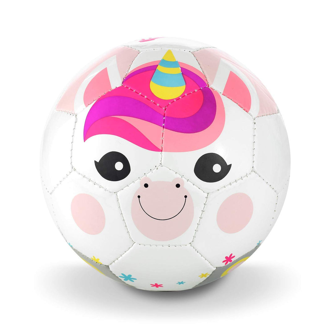 Daball Soccer Ball, Size 1, Sunshine The Unicorn