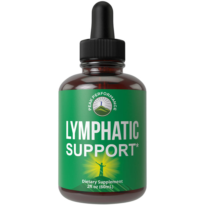Peak Performance Lymphatic Drainage Drops, Sugar Free