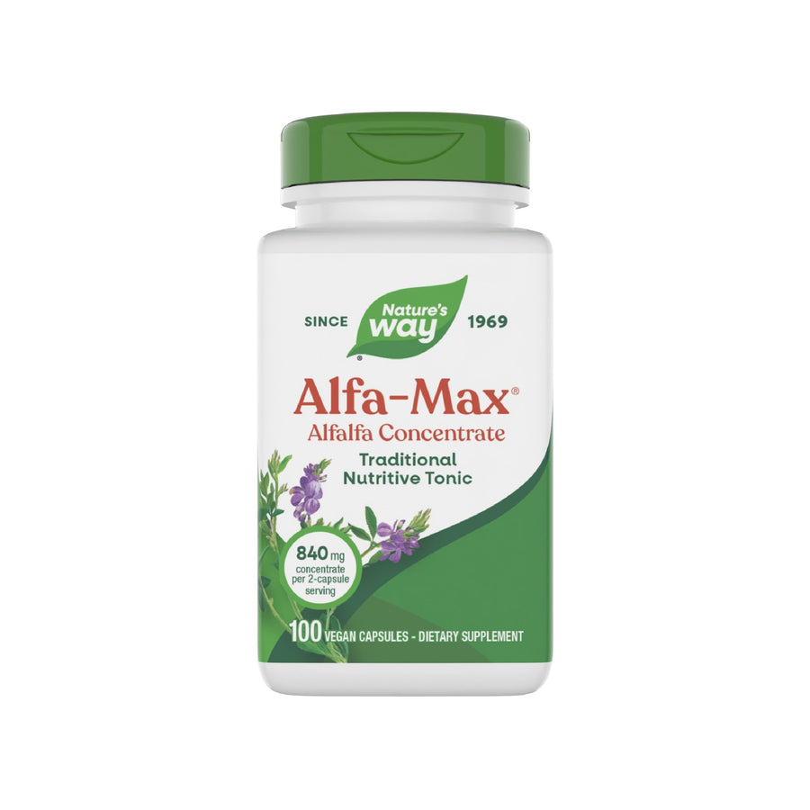 Nature's Way Alfa-Max Alfalfa Supplement, 100 Count