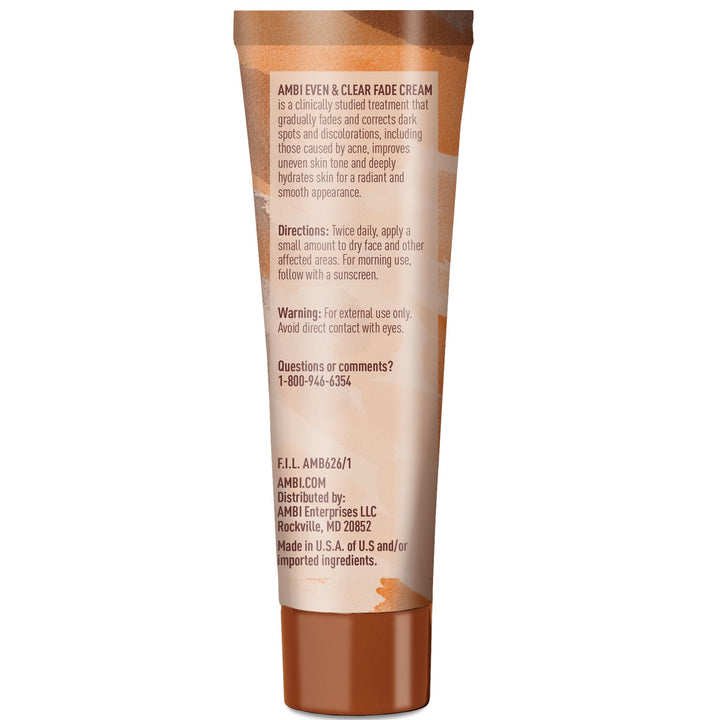 Ambi Even & Clear Fade Cream, 1 fl oz