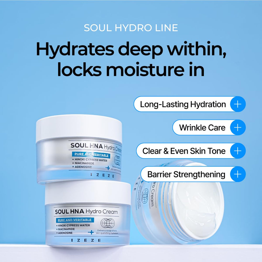 IZEZE Soul HNA Hydro Cream, 1.69 fl oz