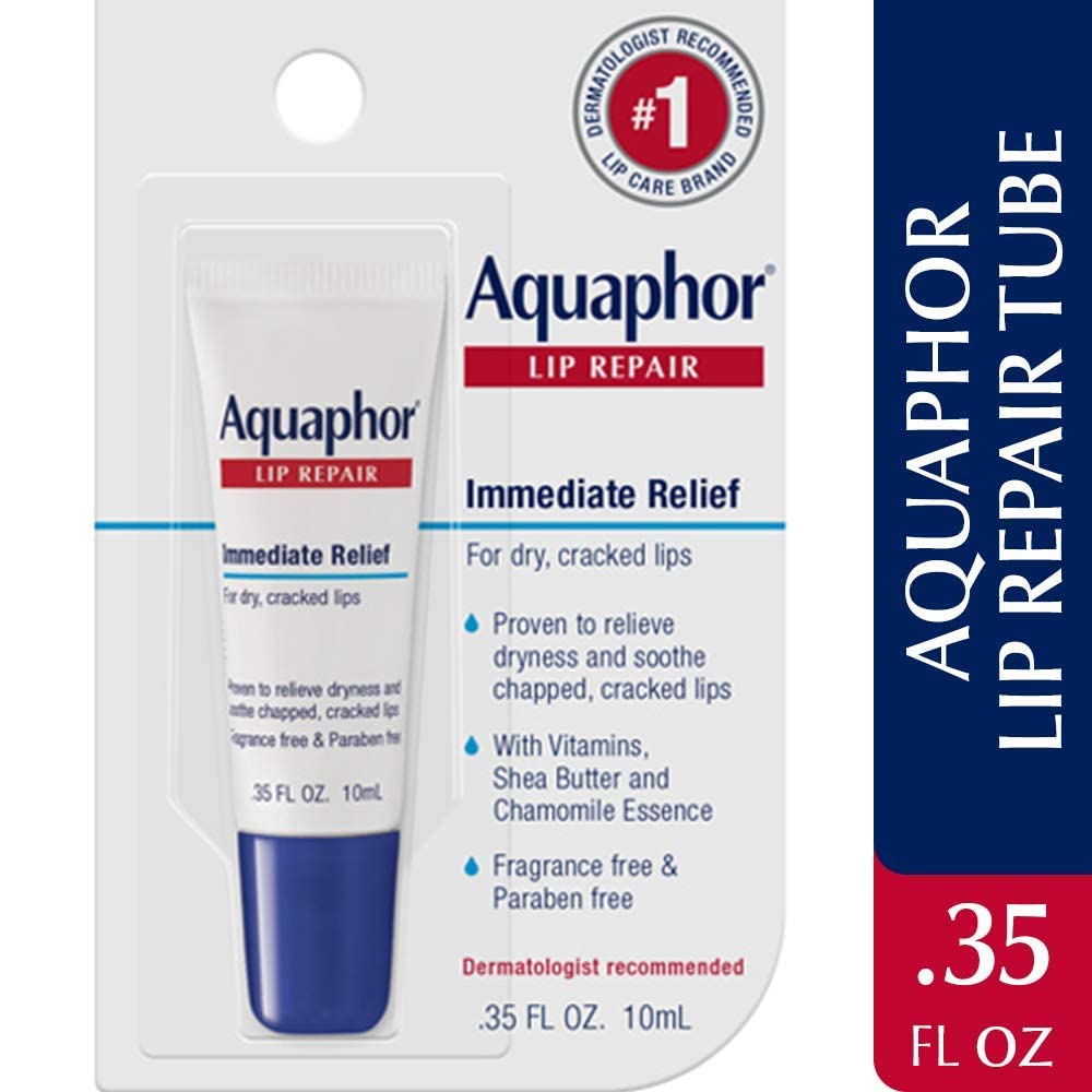 Aquaphor Lip Repair Ointment, 0.35 fl oz