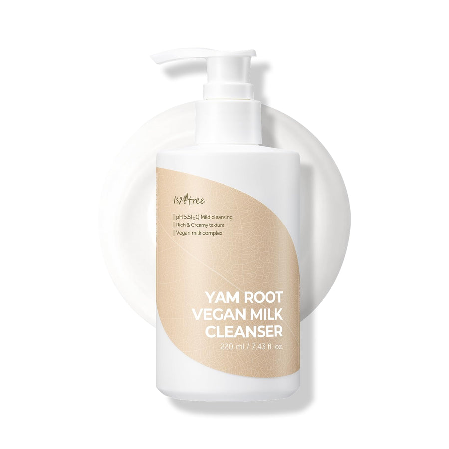 IsNtree Yam Root Vegan Milk Cleanser, 7.43 fl oz