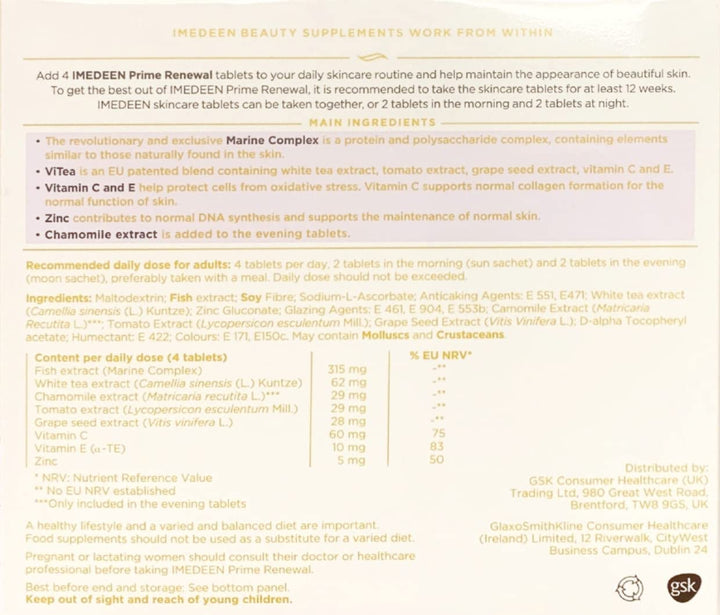 Imedeen Prime Renewal Tablets, 360 Count