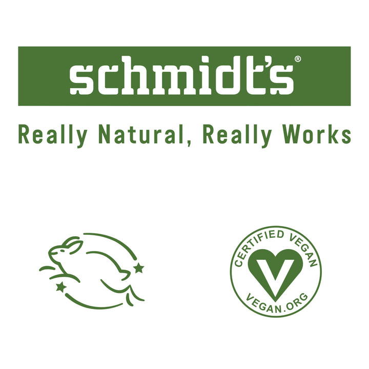 Schmidt's Bergamot + Lime Natural Deodorant, 2.65 oz