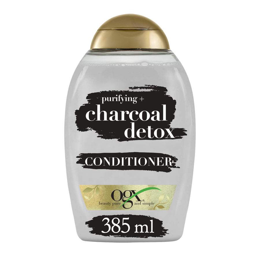 OGX Purifying Plus Charcoal Detox Conditioner, 385 ml