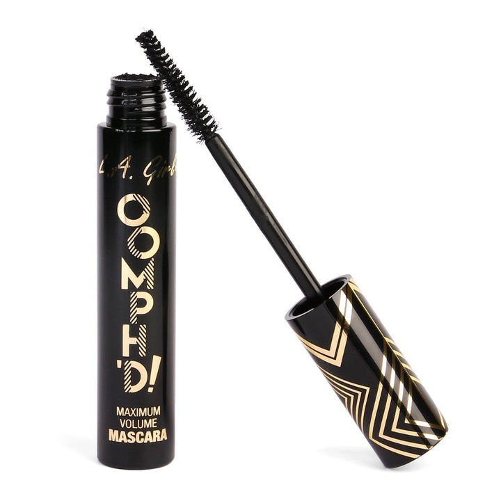 L.A. Girl Oomh'd Mascara, Black, 8 ml