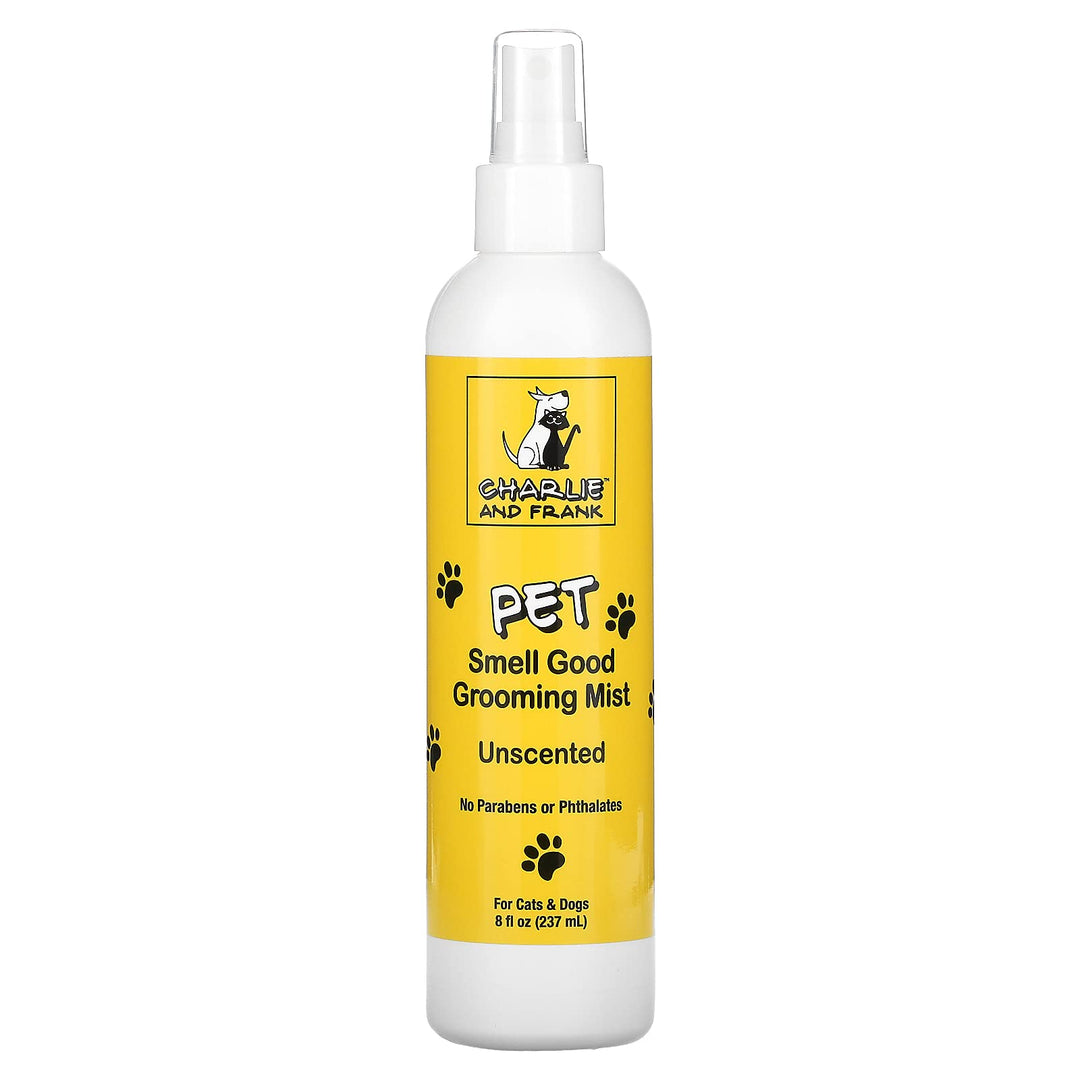Charlie & Frank Unscented Smell Good Grooming Mist, 8 fl oz