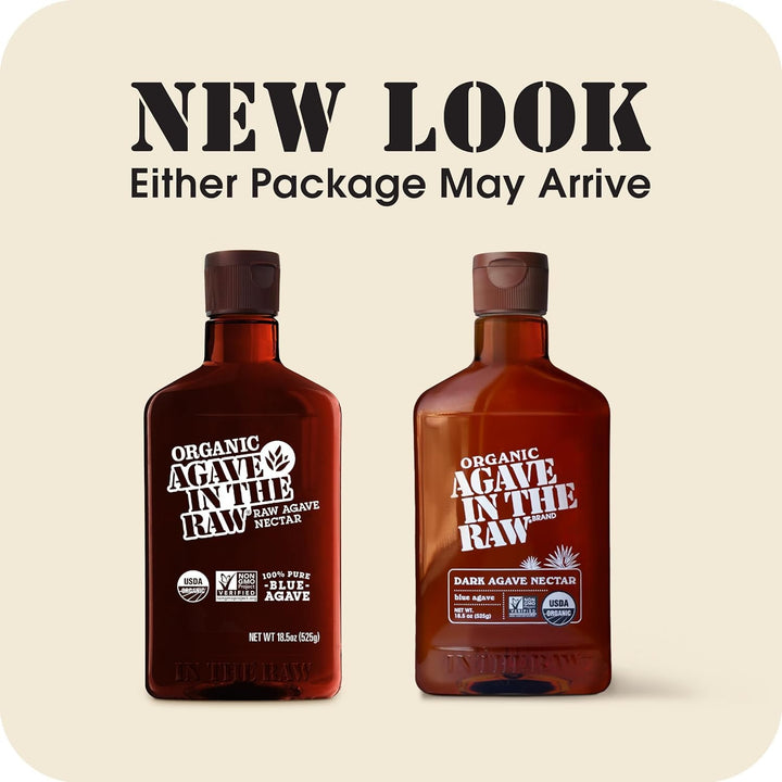 Agave In The Raw Organic Nectar, 18.5 oz