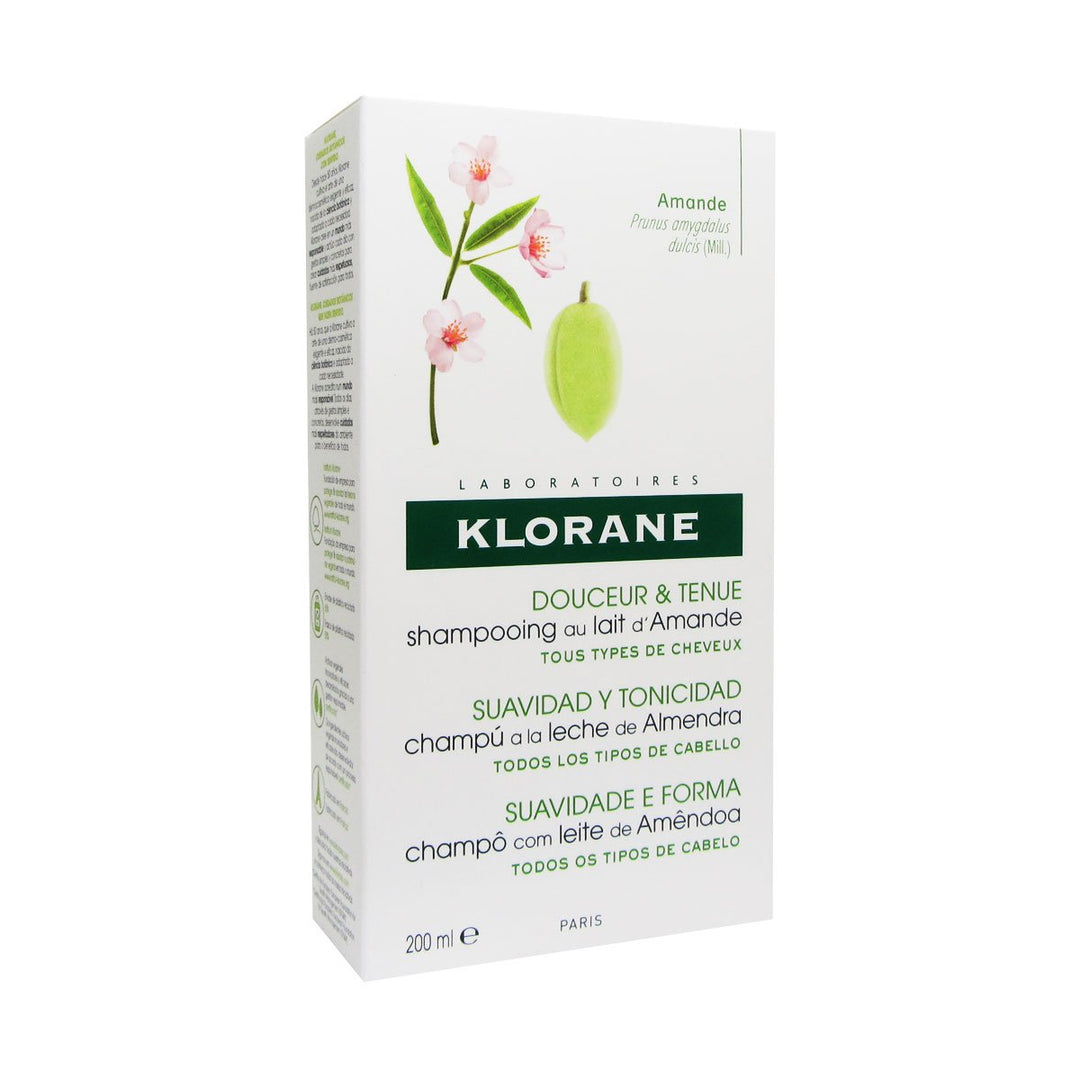 Klorane Almond Milk Shampoo, 200 ml