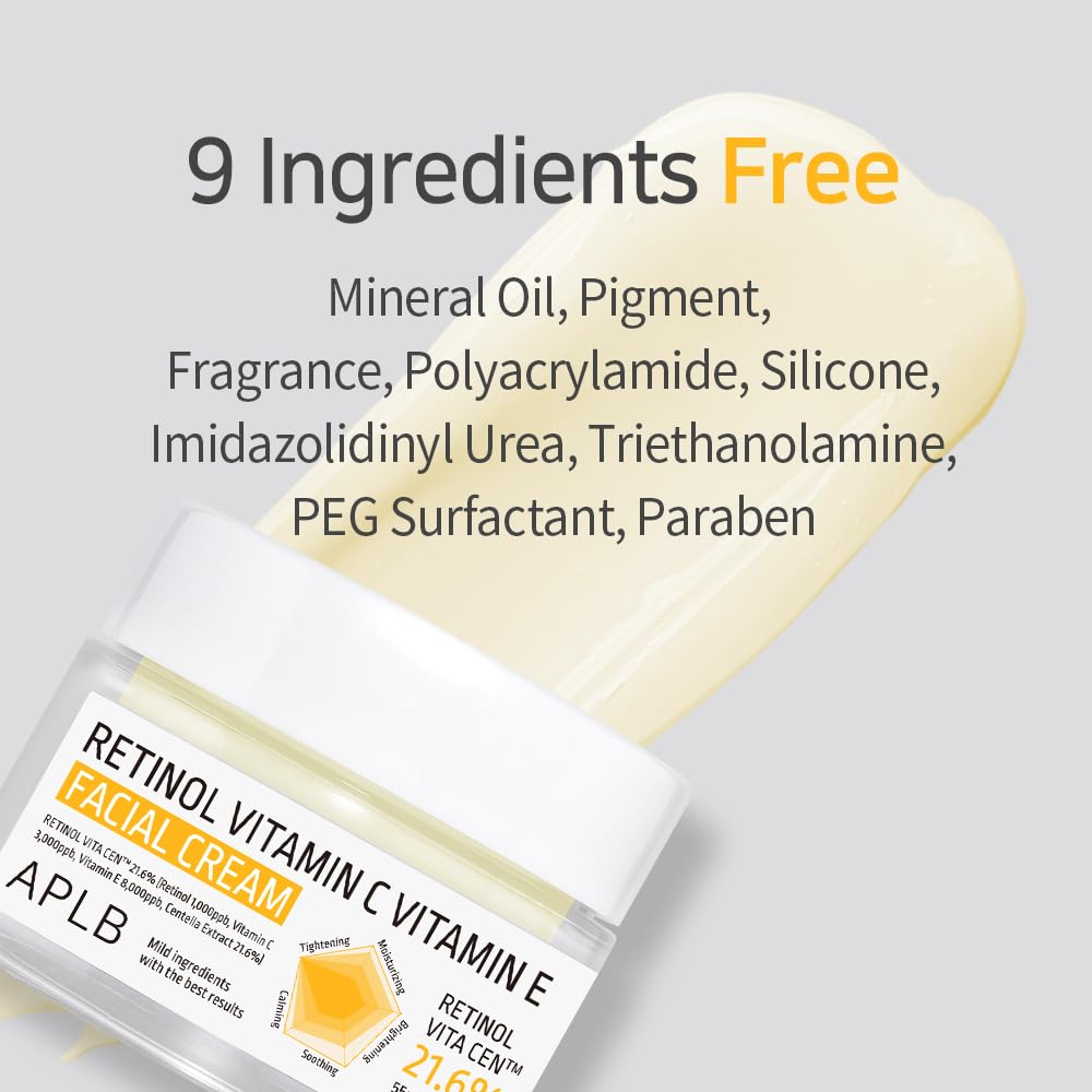 APLB Retinol Vita Cen Facial Cream, 1.86 fl oz