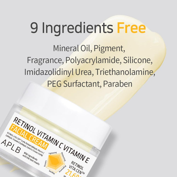 APLB Retinol Vita Cen Facial Cream, 1.86 fl oz