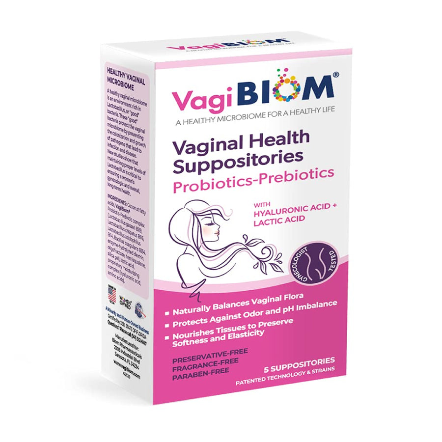 VagiBiom Lactobacillus Suppository