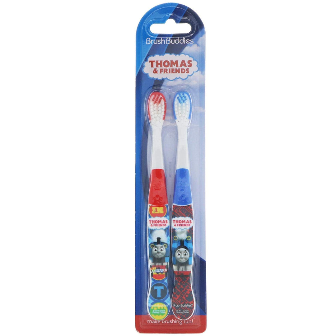 Brush Buddies Thomas and Friends Toothbrush, Pack of 2