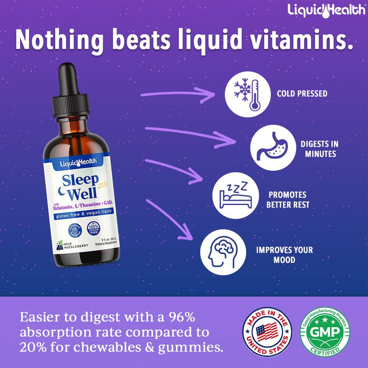 LIQUIDHEALTH Sleep Well, 59 ml