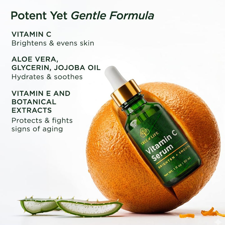 Flawless. Younger. Perfect. Vitamin C Serum Moisturizer