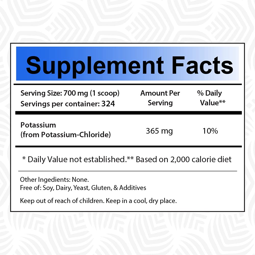 TradeKing Potassium Chloride Powder, 8 oz