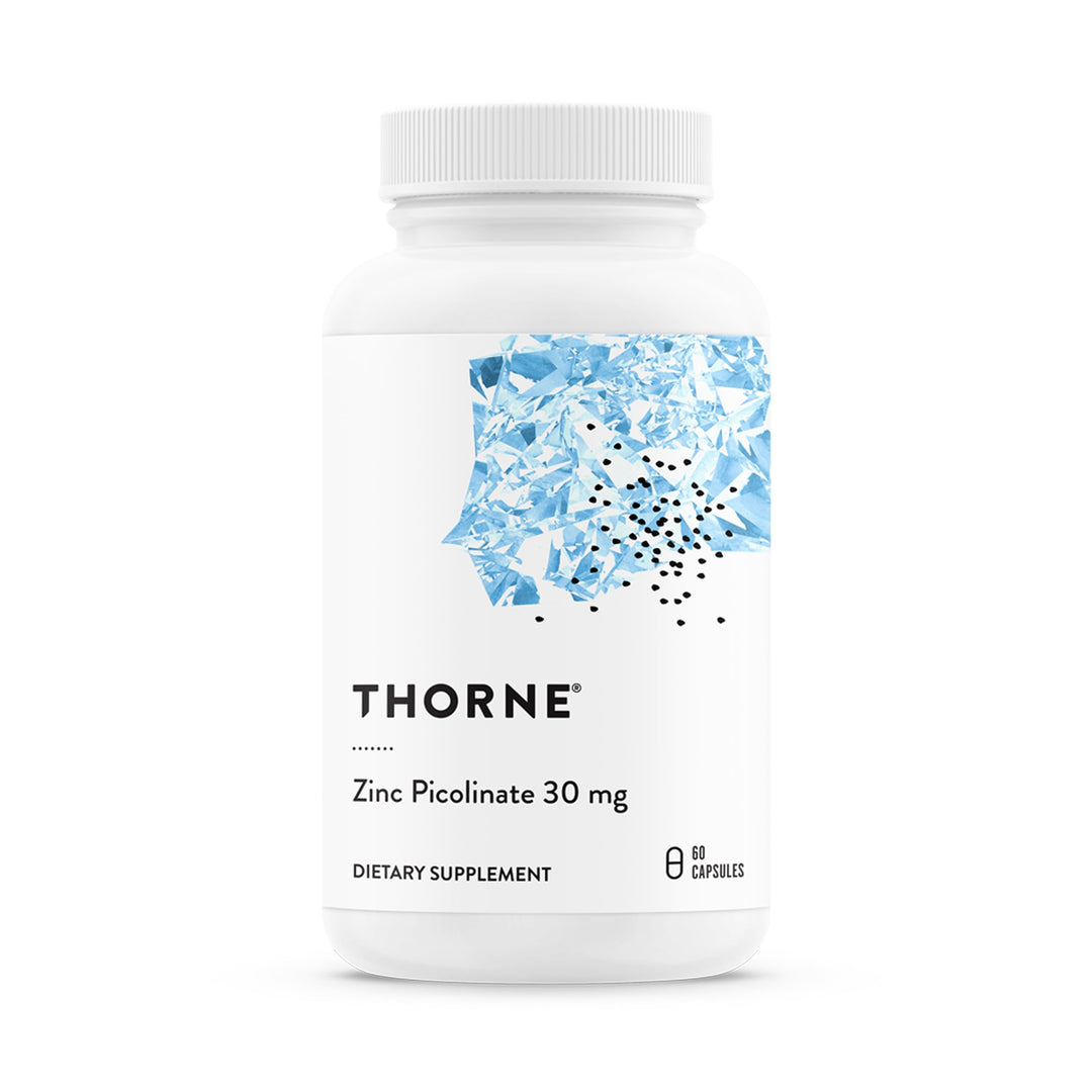 Thorne Zinc Picolinate, 30 mg, 60 Count