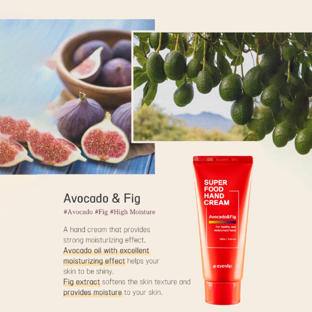 Eyenlip Super Food Avocado & Fig Hand Cream