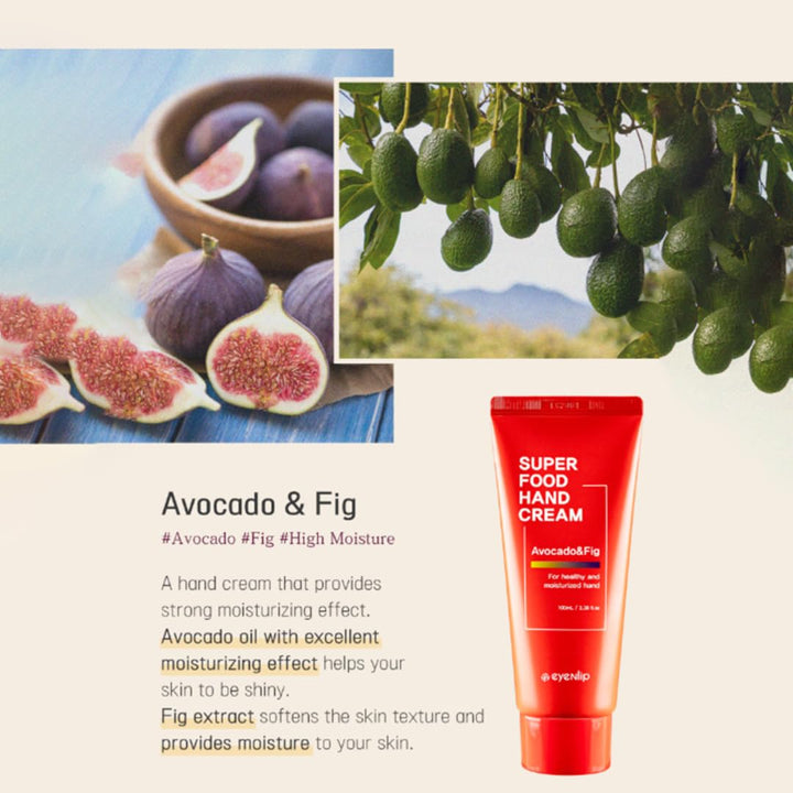Eyenlip Super Food Avocado & Fig Hand Cream