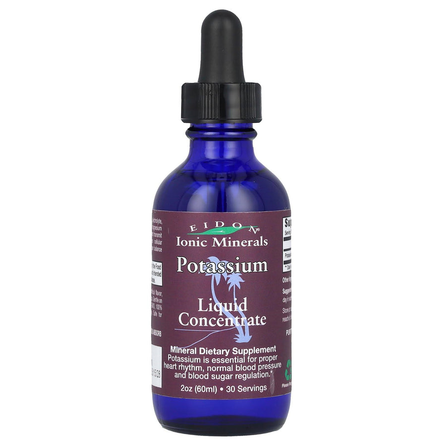 Eidon Ionic Minerals Potassium Liquid Concentrate, 2 fl oz