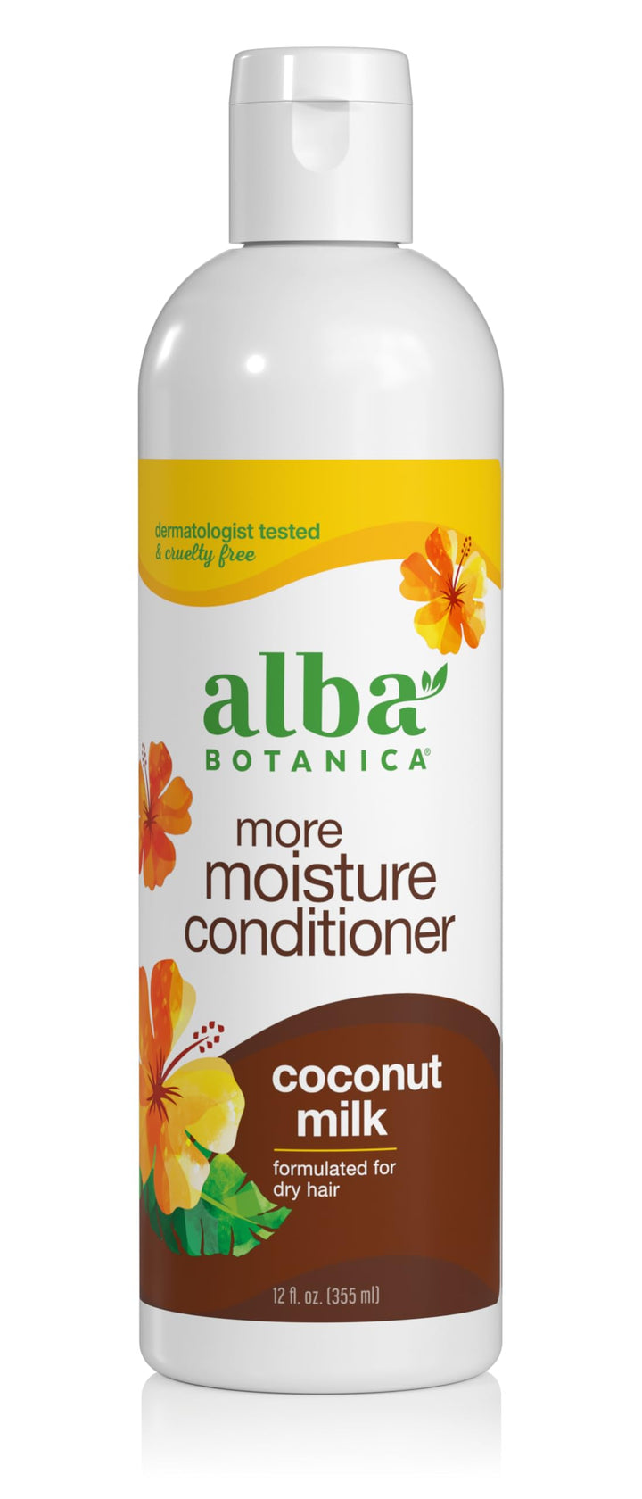 Alba Botanica Hawaiian Coconut Milk Conditioner, 12 oz