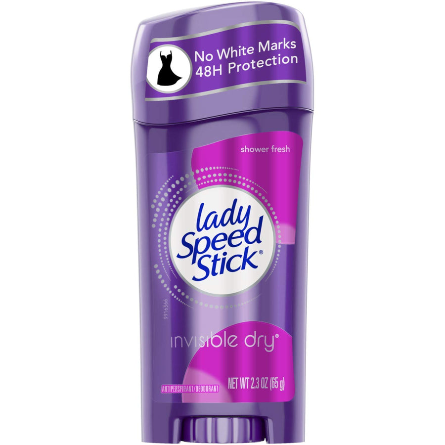 Lady Speed Stick Invisible Dry Antiperspirant & Deodorant, Shower Fresh, 2.3 oz
