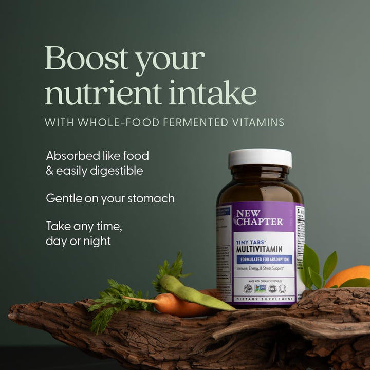New Chapter Tiny Tabs Multivitamin, 192 Count