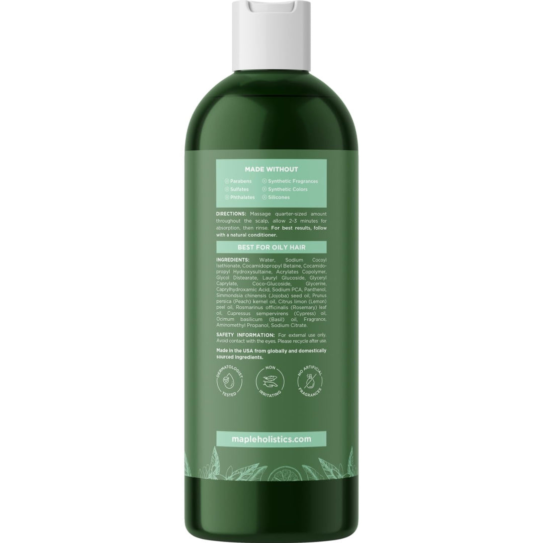 Maple Holistics Clarifying Shampoo, Lemon, 8 oz