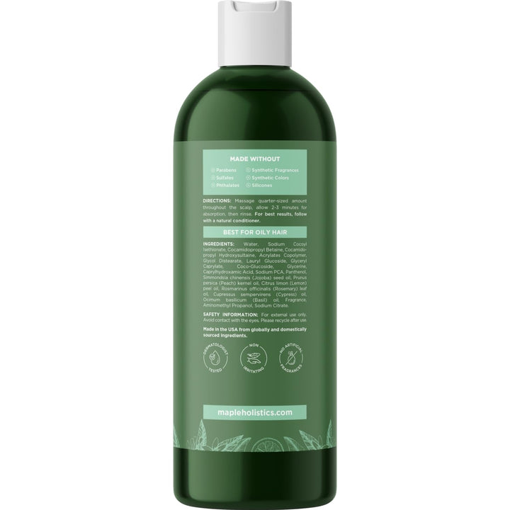 Maple Holistics Clarifying Shampoo, Lemon, 8 oz