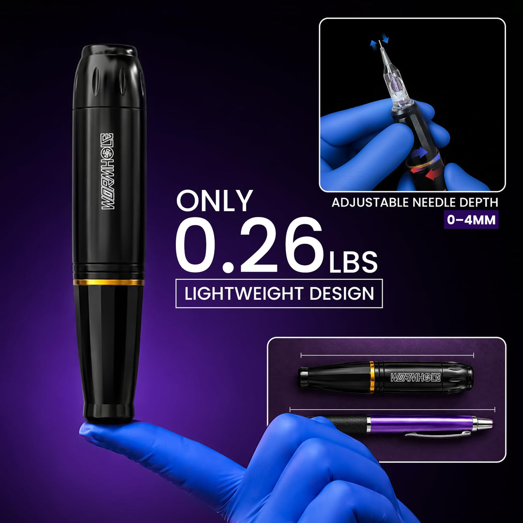 Wormhole Tattoo Pen Machine Kit, WTK070