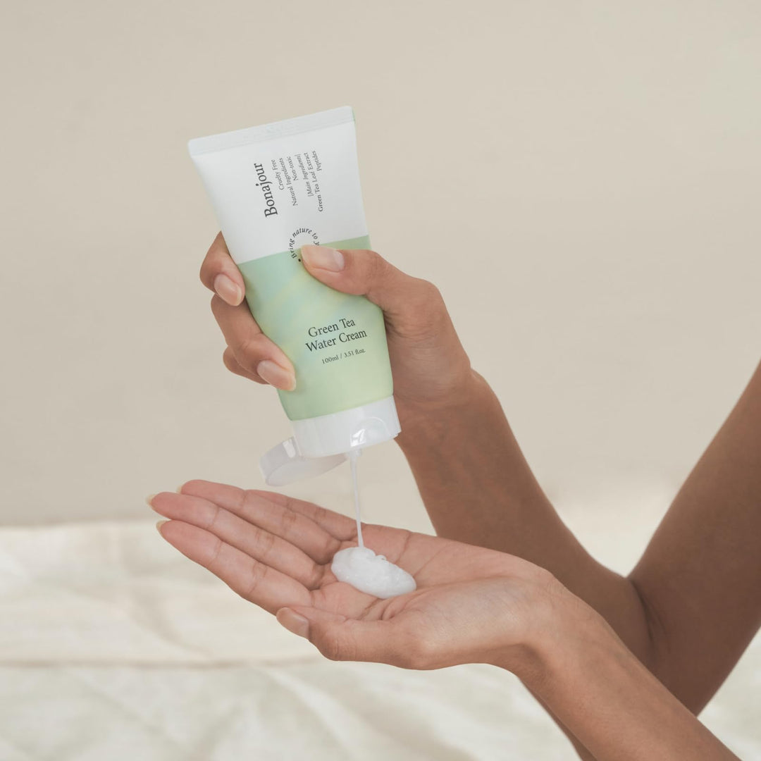 BONAJOUR Green Tea Face Moisturizing Cream, 3.38 fl oz