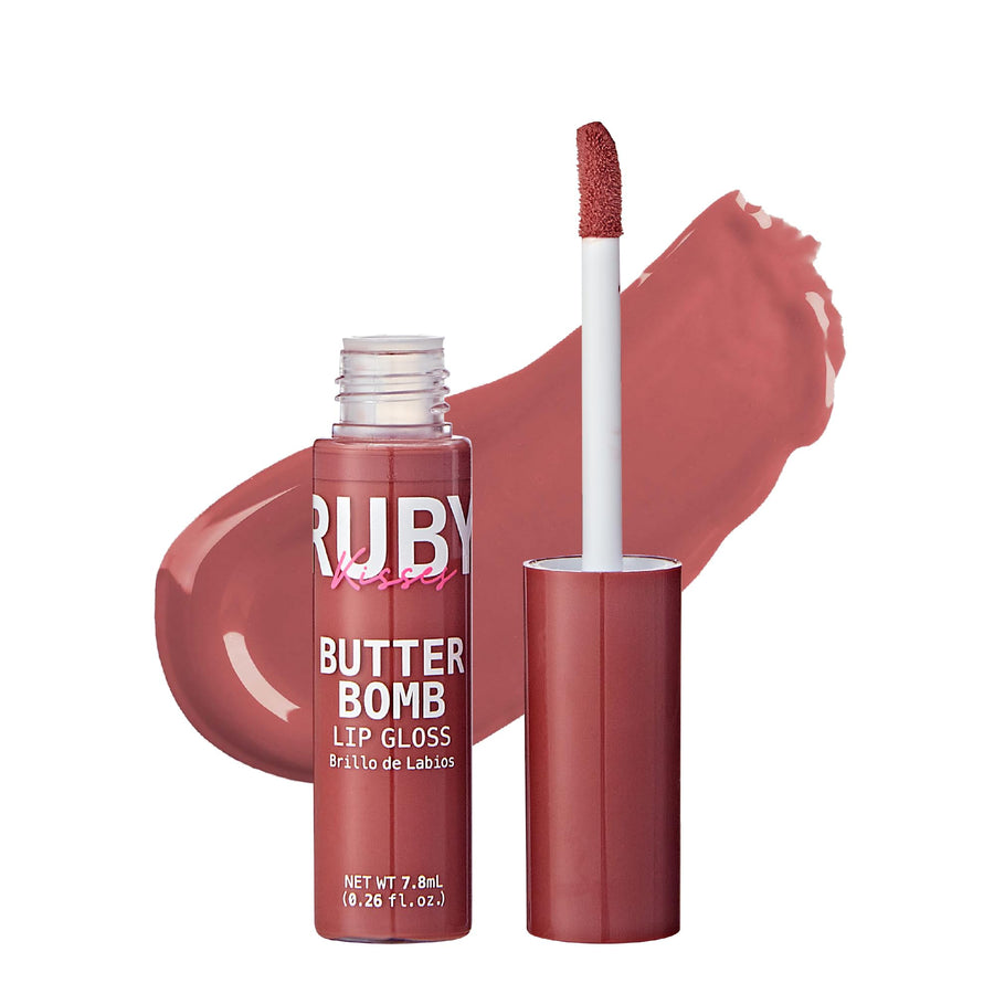 Ruby Kisses Butter Bomb Gloss Lip Gloss, Blind Date, 7.8 ml