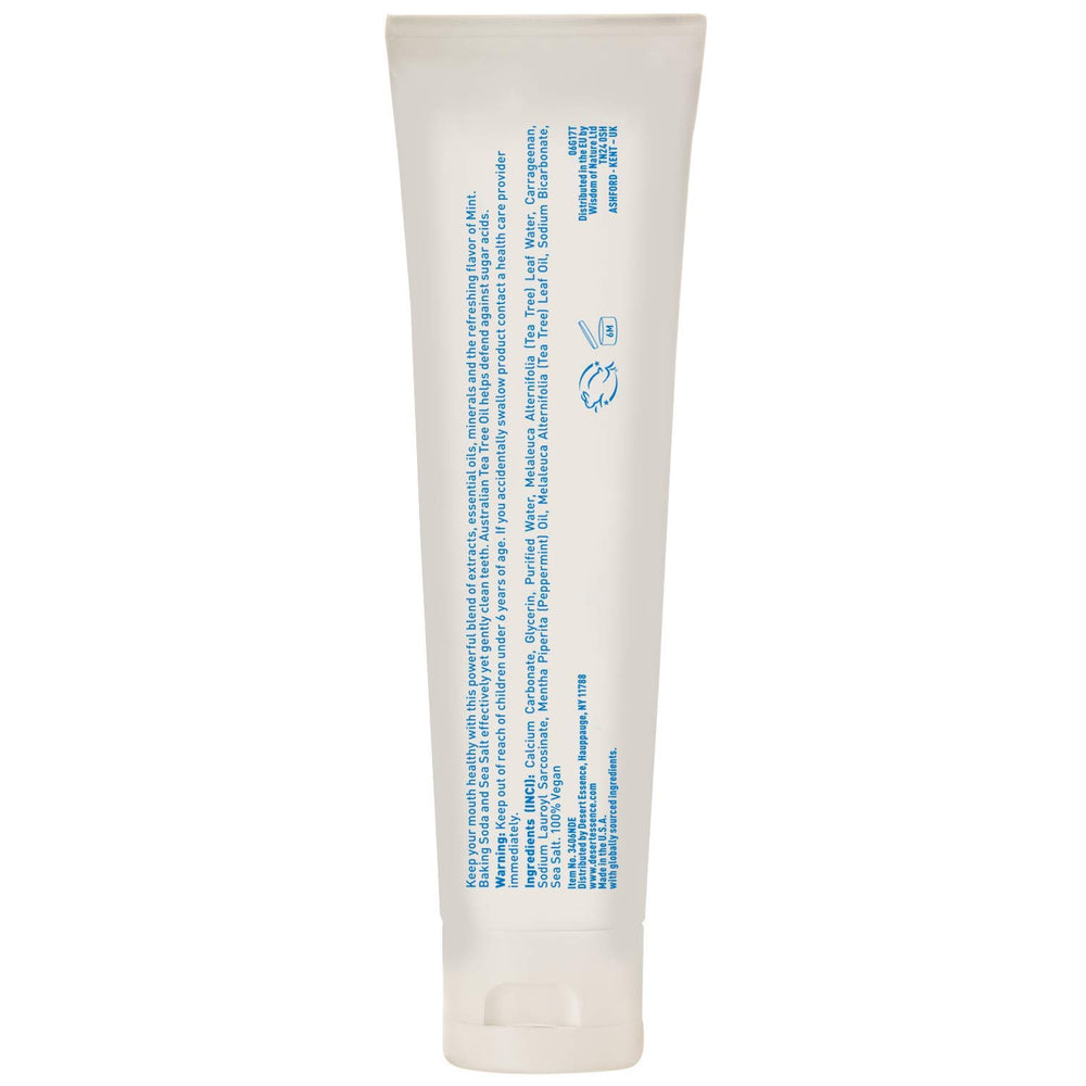 Desert Essence Tea Tree Oil Mint Toothpaste, 6.25 oz