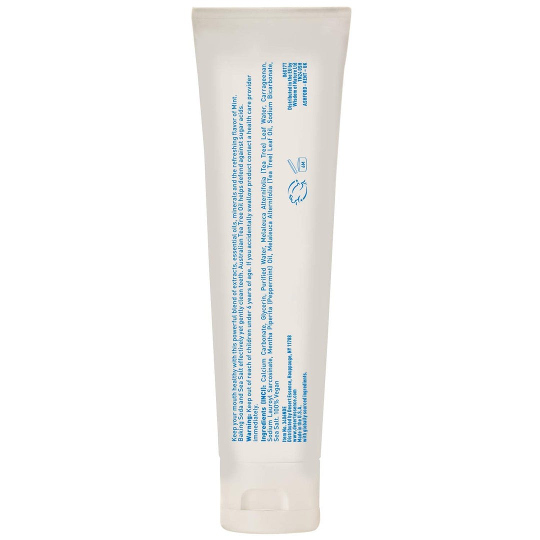 Desert Essence Tea Tree Oil Mint Toothpaste, 6.25 oz